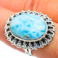 Larimar Rings handcrafted by Ana Silver Co - RING44456