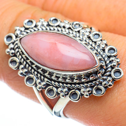 Pink Opal Rings handcrafted by Ana Silver Co - RING44487