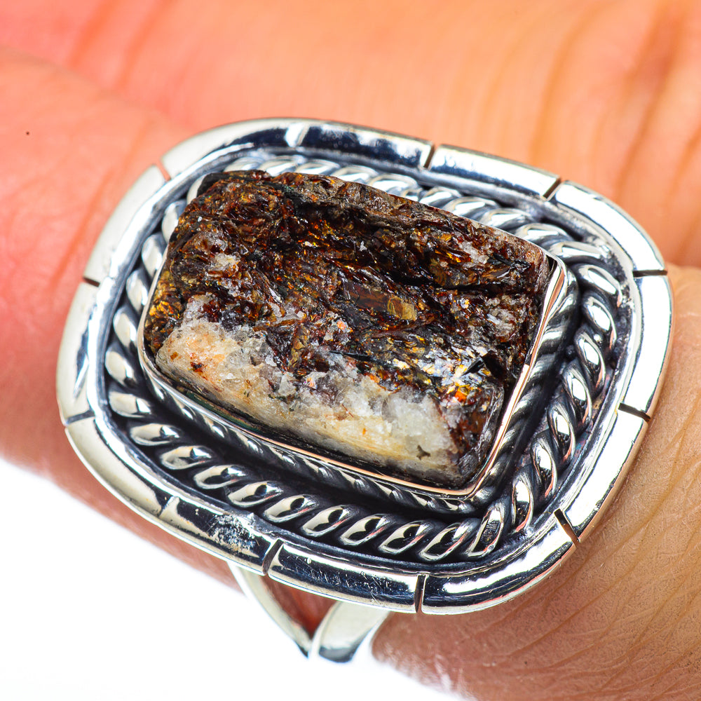 Astrophyllite Rings handcrafted by Ana Silver Co - RING44506