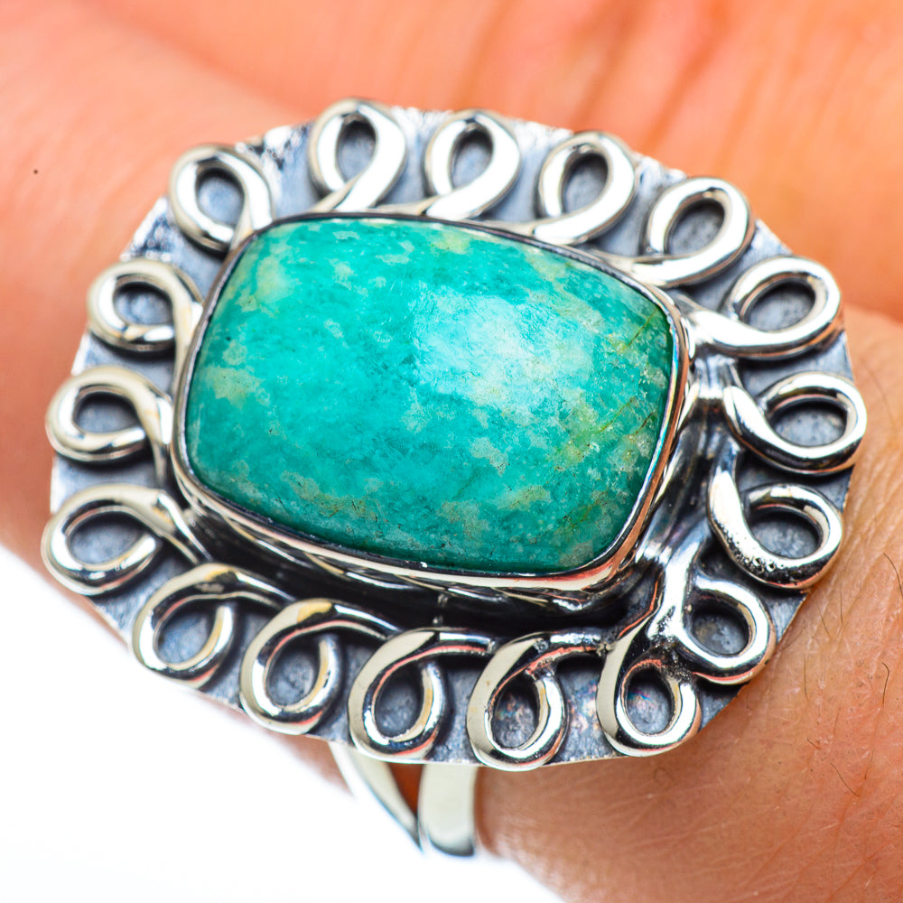 Petrified Wood Rings handcrafted by Ana Silver Co - RING44541
