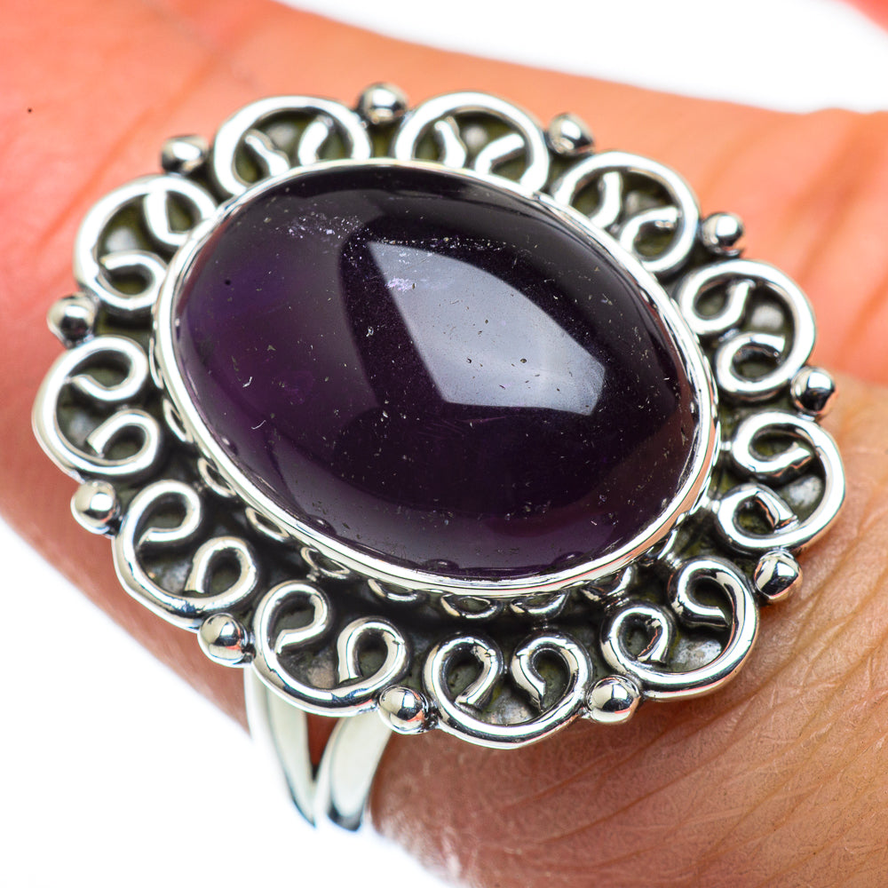 Amethyst Rings handcrafted by Ana Silver Co - RING44569