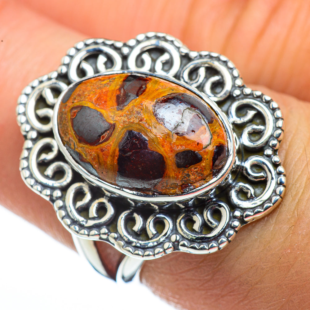 Chert Breccia Rings handcrafted by Ana Silver Co - RING44581
