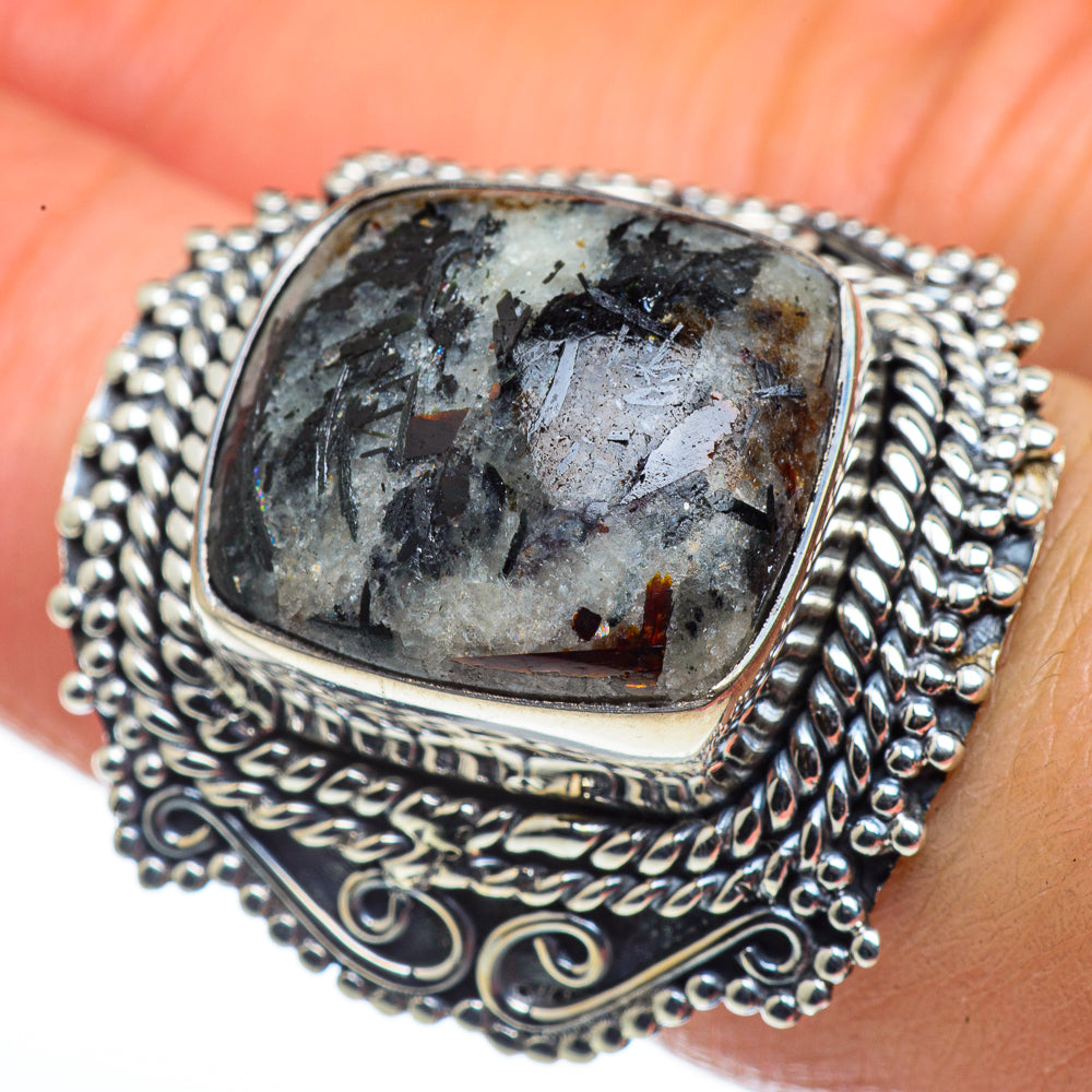 Astrophyllite Rings handcrafted by Ana Silver Co - RING44619