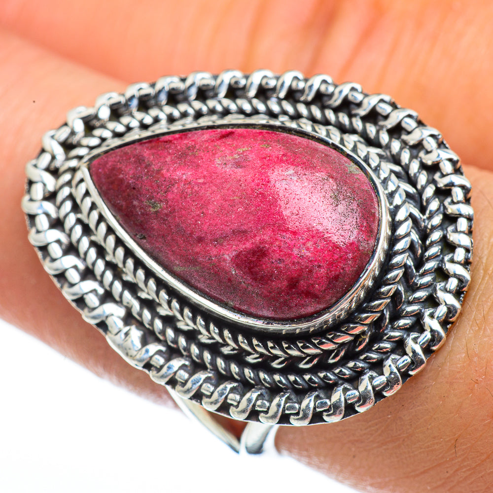 Thulite Rings handcrafted by Ana Silver Co - RING44625