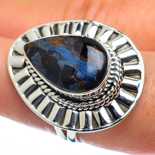 Pietersite Rings handcrafted by Ana Silver Co - RING44680