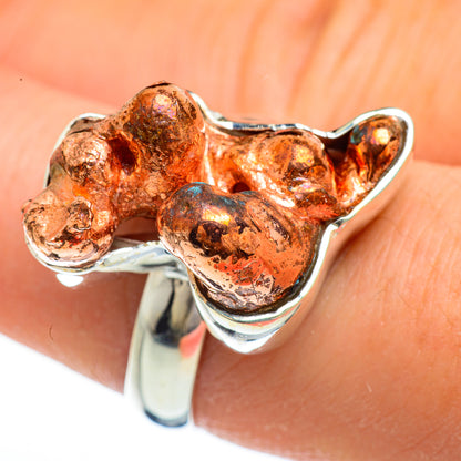 Splash Copper Rings handcrafted by Ana Silver Co - RING44759