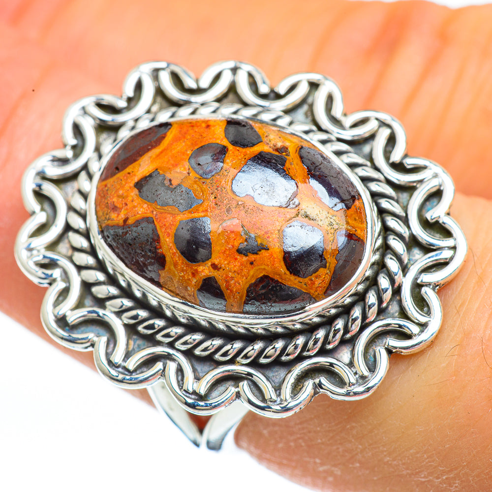 Chert Breccia Rings handcrafted by Ana Silver Co - RING44778