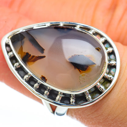 Montana Agate Rings handcrafted by Ana Silver Co - RING44813