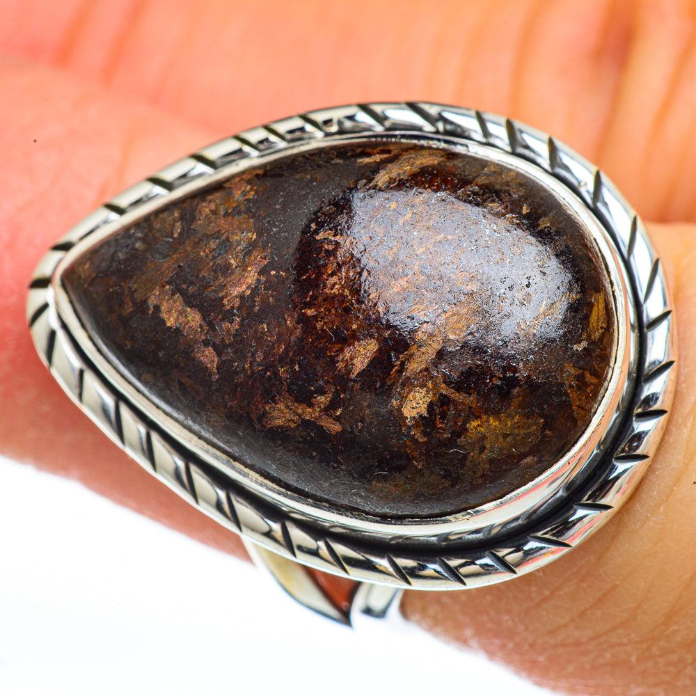 Bronzite Rings handcrafted by Ana Silver Co - RING44920