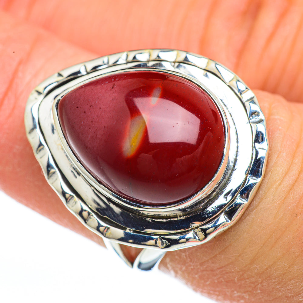 Mookaite Rings handcrafted by Ana Silver Co - RING44945