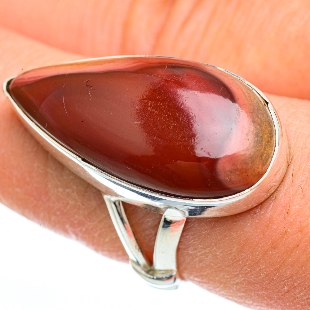 Mookaite Rings handcrafted by Ana Silver Co - RING44968