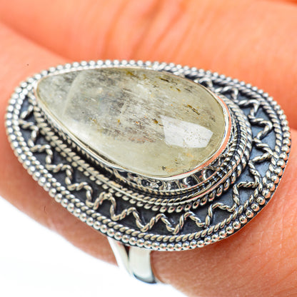 Prehnite Rings handcrafted by Ana Silver Co - RING45017