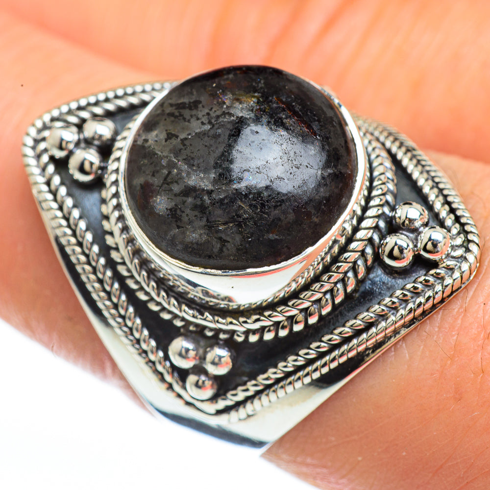 Astrophyllite Rings handcrafted by Ana Silver Co - RING45156