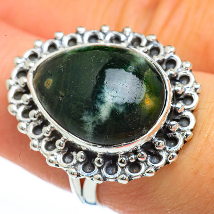 Ocean Jasper Rings handcrafted by Ana Silver Co - RING45205