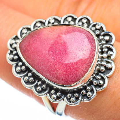 Rhodochrosite Rings handcrafted by Ana Silver Co - RING45213