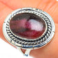 Rhodonite Rings handcrafted by Ana Silver Co - RING45258