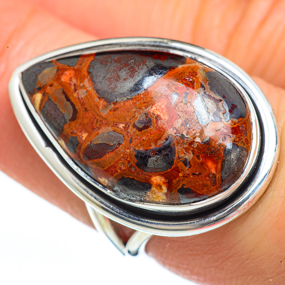 Chert Breccia Rings handcrafted by Ana Silver Co - RING45313