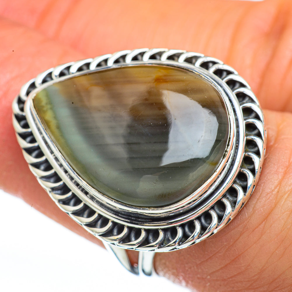 Willow Creek Jasper Rings handcrafted by Ana Silver Co - RING45316