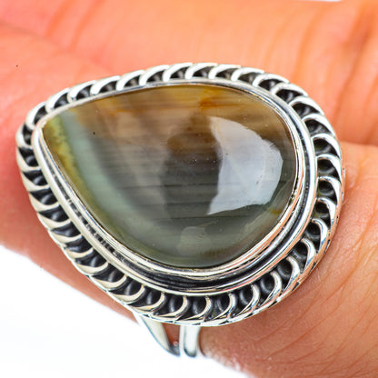 Willow Creek Jasper Rings handcrafted by Ana Silver Co - RING45316
