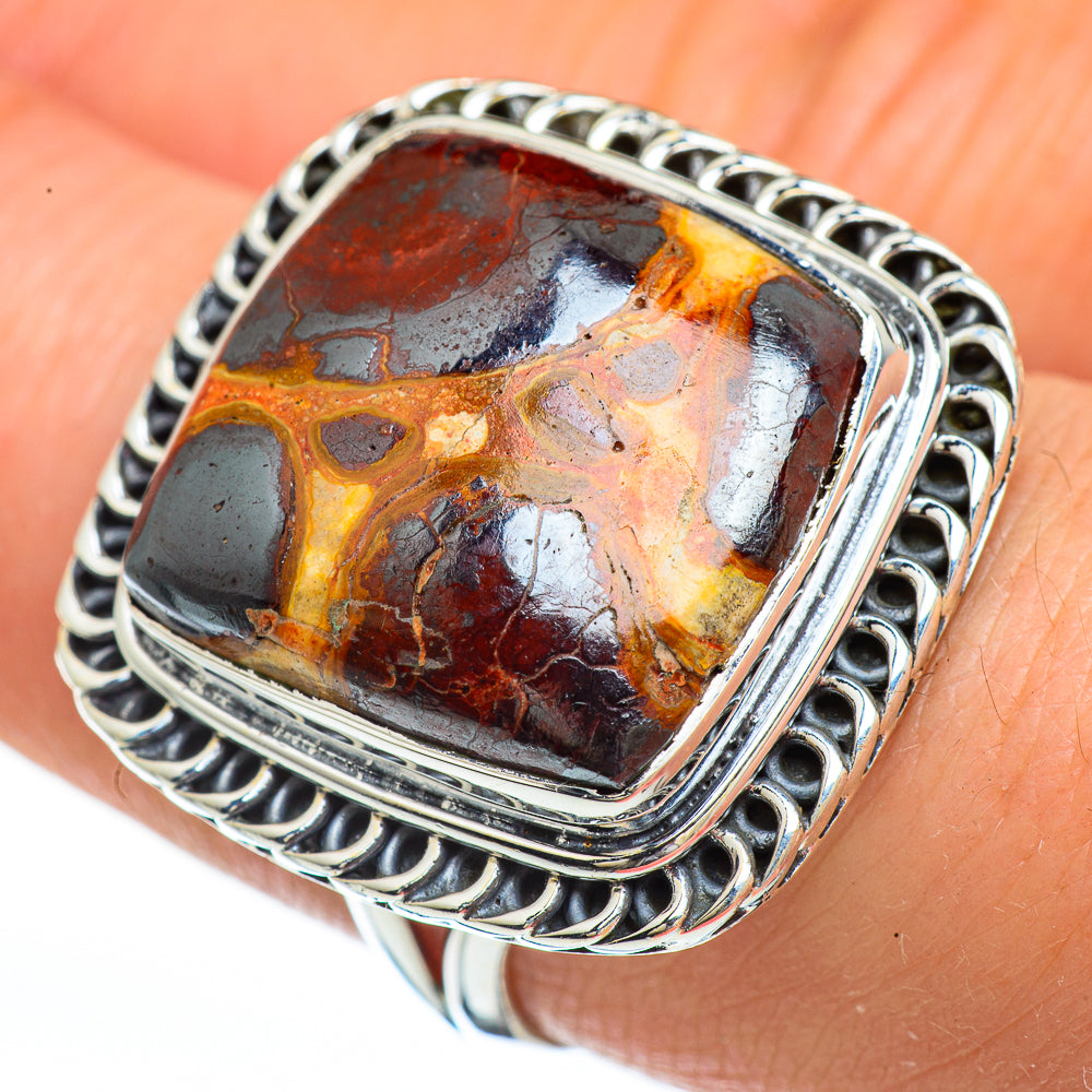 Chert Breccia Rings handcrafted by Ana Silver Co - RING45317