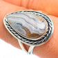 Laguna Lace Agate Rings handcrafted by Ana Silver Co - RING45319