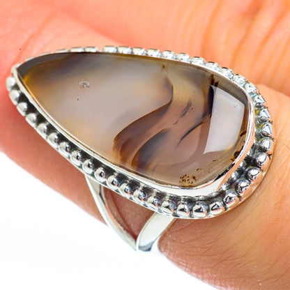 Montana Agate Rings handcrafted by Ana Silver Co - RING45364