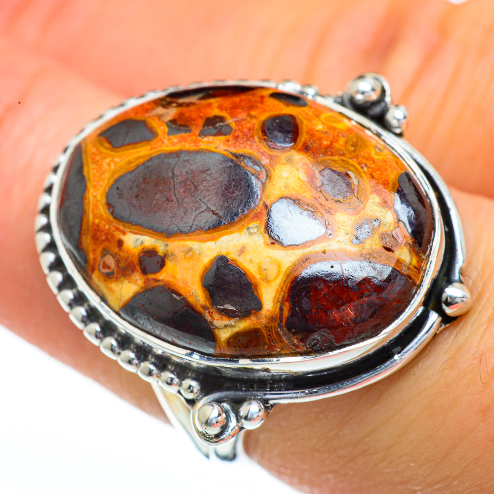 Chert Breccia Rings handcrafted by Ana Silver Co - RING45419