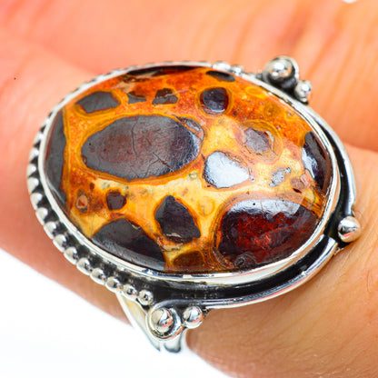 Chert Breccia Rings handcrafted by Ana Silver Co - RING45419