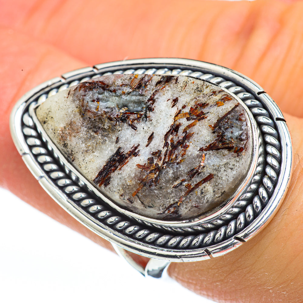 Astrophyllite Rings handcrafted by Ana Silver Co - RING45421