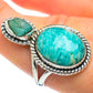 Amazonite, Chrysoprase Rings handcrafted by Ana Silver Co - RING45464
