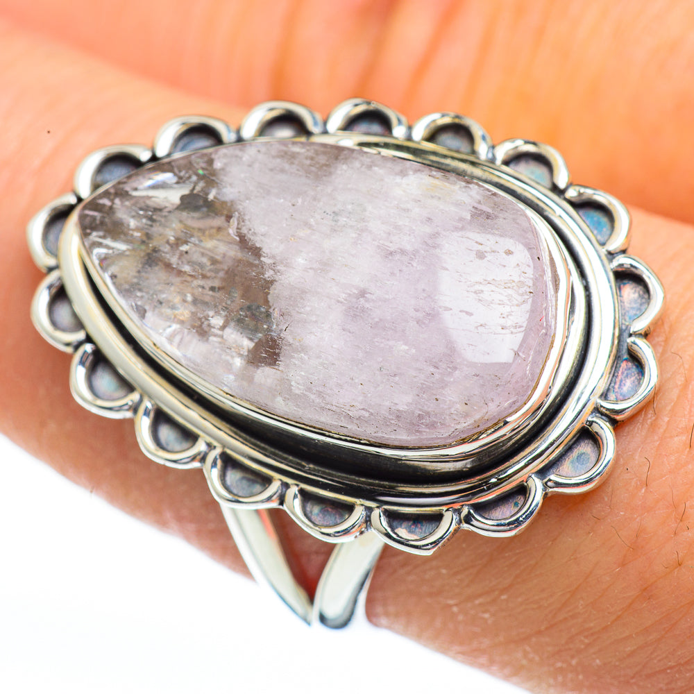 Rose Quartz Rings handcrafted by Ana Silver Co - RING45468