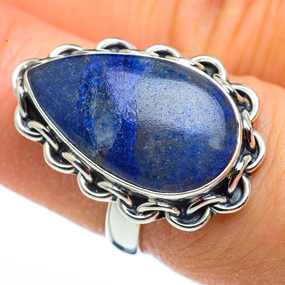 Sodalite Rings handcrafted by Ana Silver Co - RING45543