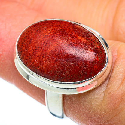Sponge Coral Rings handcrafted by Ana Silver Co - RING45555