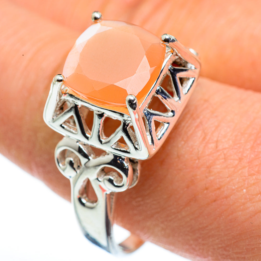 Carnelian Rings handcrafted by Ana Silver Co - RING45608