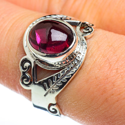 Garnet Rings handcrafted by Ana Silver Co - RING45636