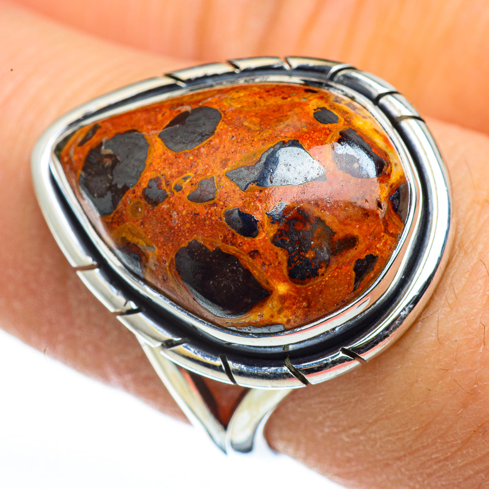 Chert Breccia Rings handcrafted by Ana Silver Co - RING45652