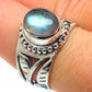 Labradorite Rings handcrafted by Ana Silver Co - RING45688
