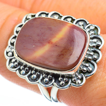 Mookaite Rings handcrafted by Ana Silver Co - RING45758