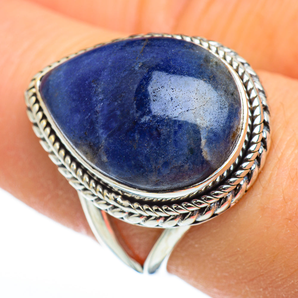 Sodalite Rings handcrafted by Ana Silver Co - RING45917