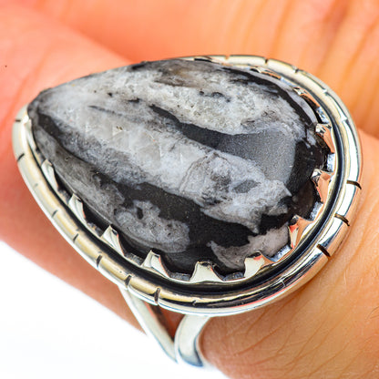 Chrysanthemum Stone Rings handcrafted by Ana Silver Co - RING45932
