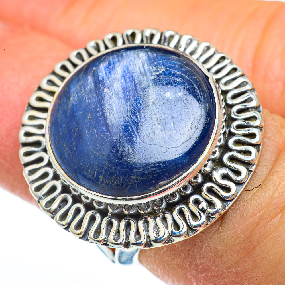 Kyanite Rings handcrafted by Ana Silver Co - RING45967