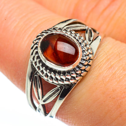 Baltic Amber Rings handcrafted by Ana Silver Co - RING46116