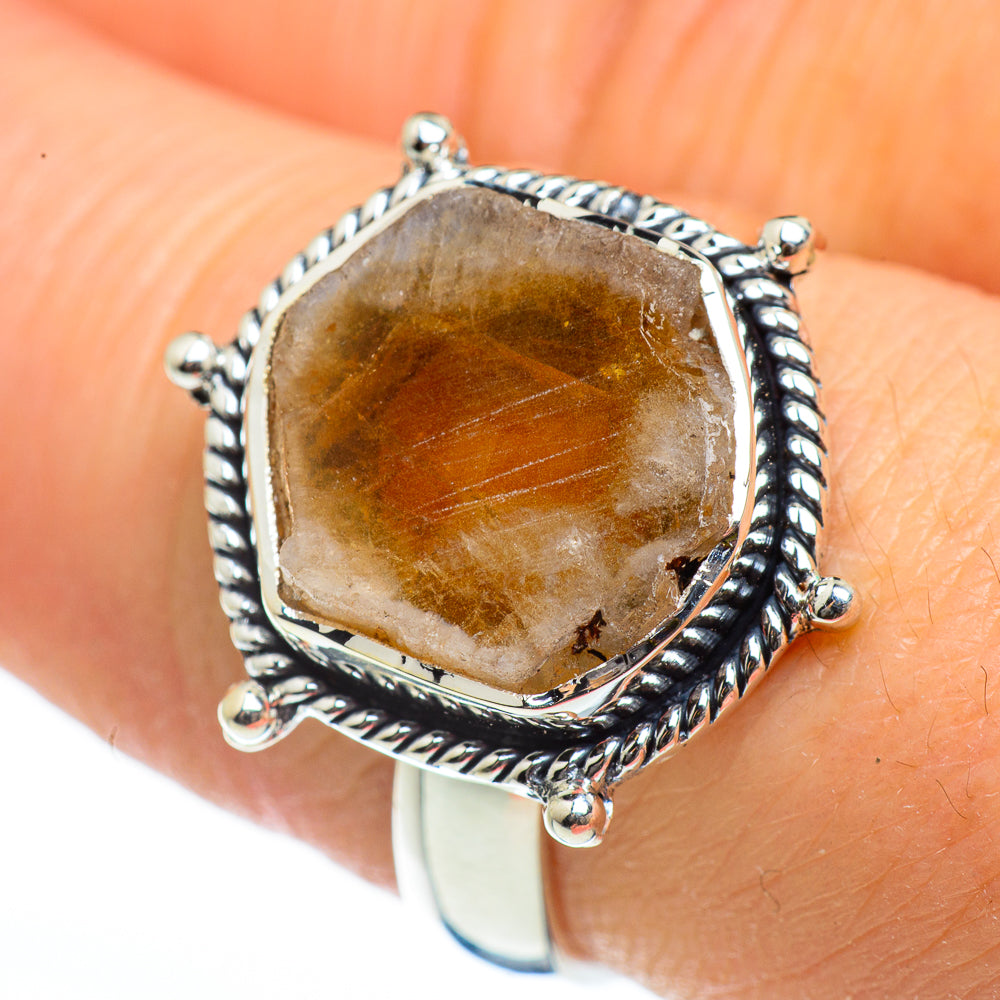 Citrine Rings handcrafted by Ana Silver Co - RING46119