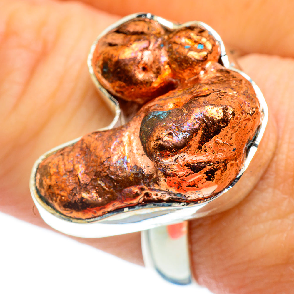 Splash Copper Rings handcrafted by Ana Silver Co - RING46308