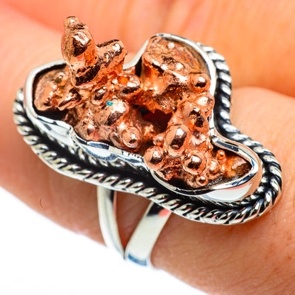 Splash Copper Rings handcrafted by Ana Silver Co - RING46309