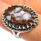 Peanut Wood Jasper Rings handcrafted by Ana Silver Co - RING46359