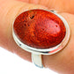 Sponge Coral Rings handcrafted by Ana Silver Co - RING46363