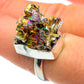 Bismuth Crystal Rings handcrafted by Ana Silver Co - RING46405