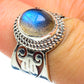 Labradorite Rings handcrafted by Ana Silver Co - RING46465