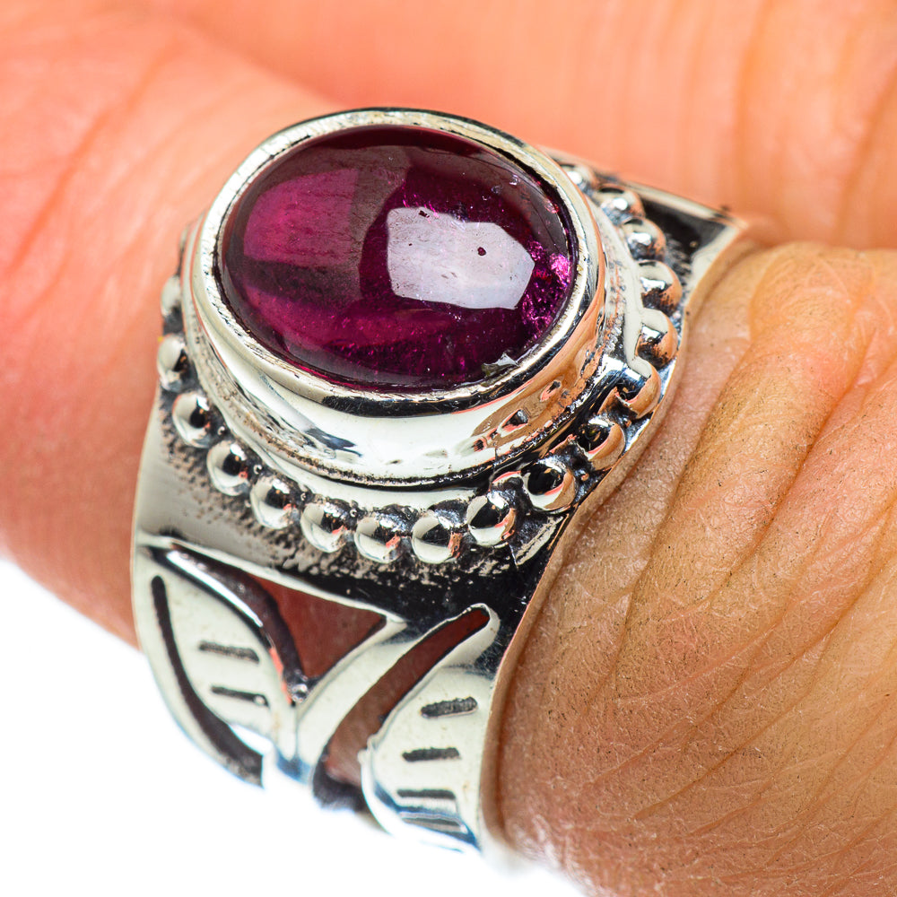 Garnet Rings handcrafted by Ana Silver Co - RING46481